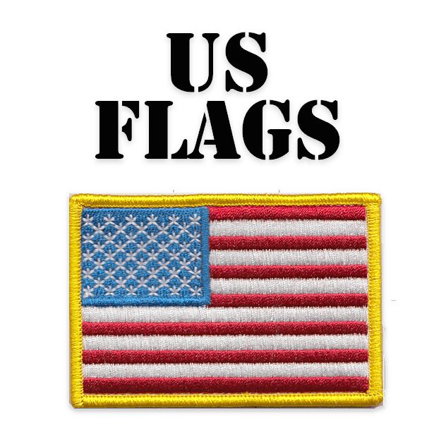 US Flag Patches