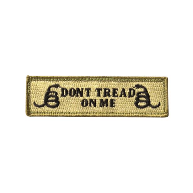Don't Tread On Me Embroidered Patch Morale Patch® Armory Multitan