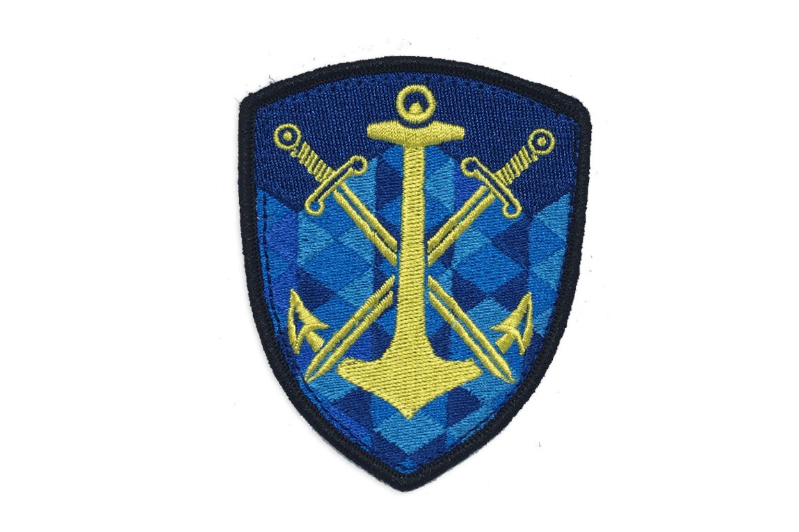 Maritime Mosaic Embroidered Patch Morale Patch® Armory