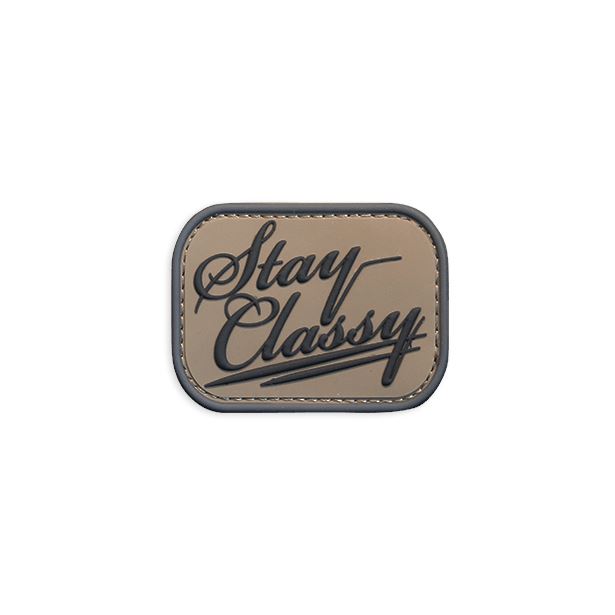 Stay Classy PVC Patch Morale Patch® Armory ACU