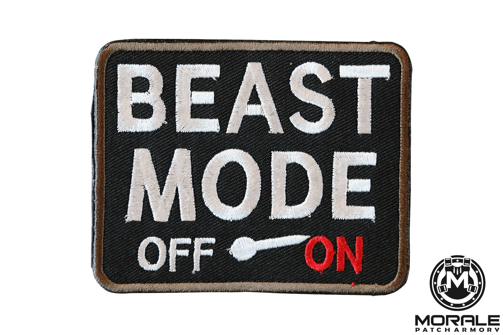 Beast Mode Embroidered Patch Morale Patch® Armory