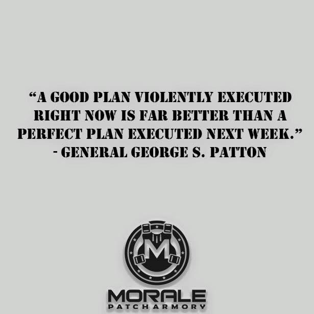 A Good Plan - Morale Patch Armory