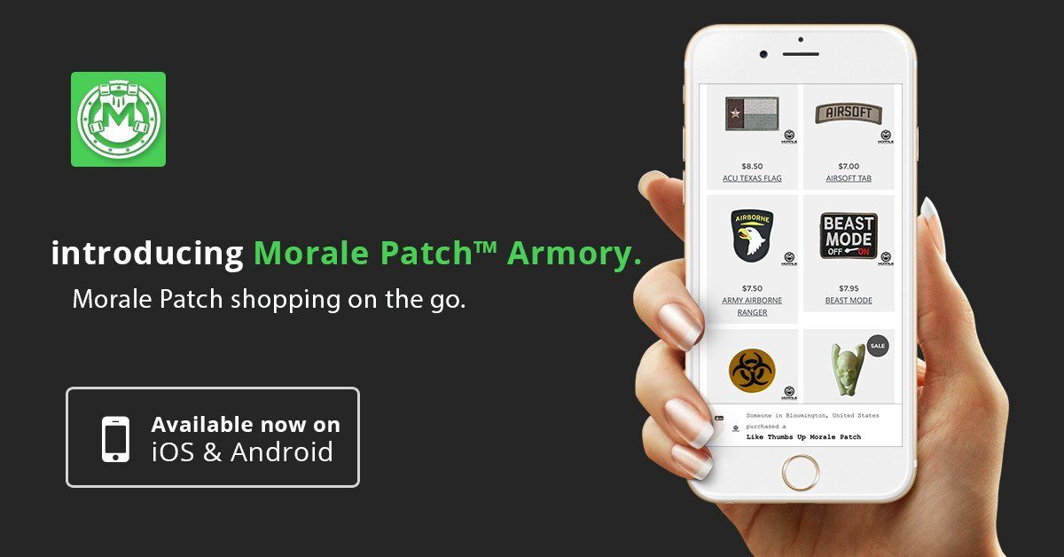 Morale Patch Armory App Launch
