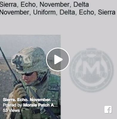 Sierra. Echo. November. Delta. November. Uniform. Delta. Echo. Sierra.