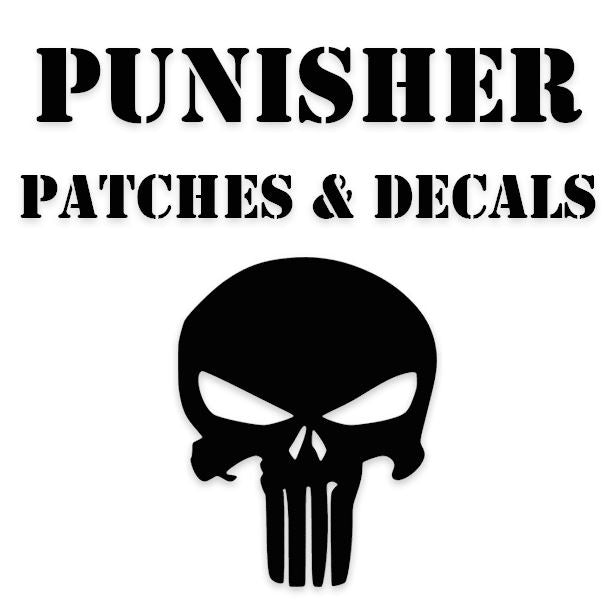 Punisher Patches and Decals
