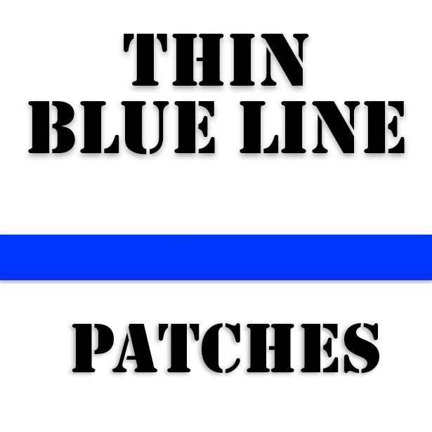 Thin Blue Line Patches