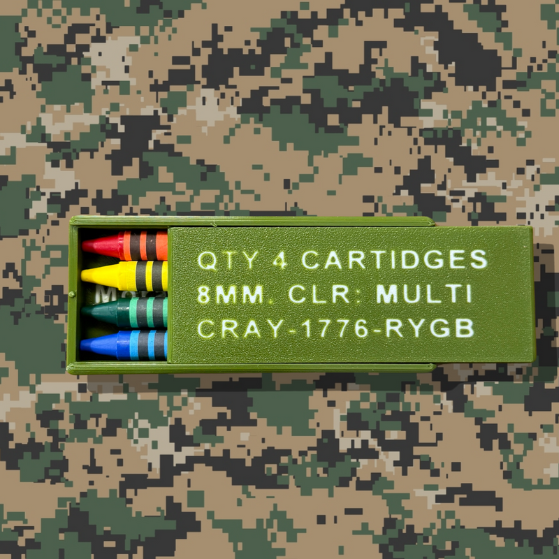 Marines Crayon Holder Case