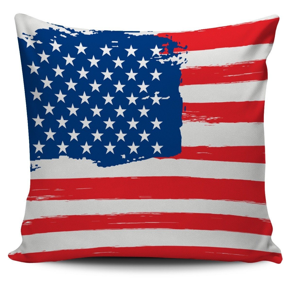 Old Glory Pillow Covers Patriot Pillow Case Morale Patch® Armory RW&B Distressed 