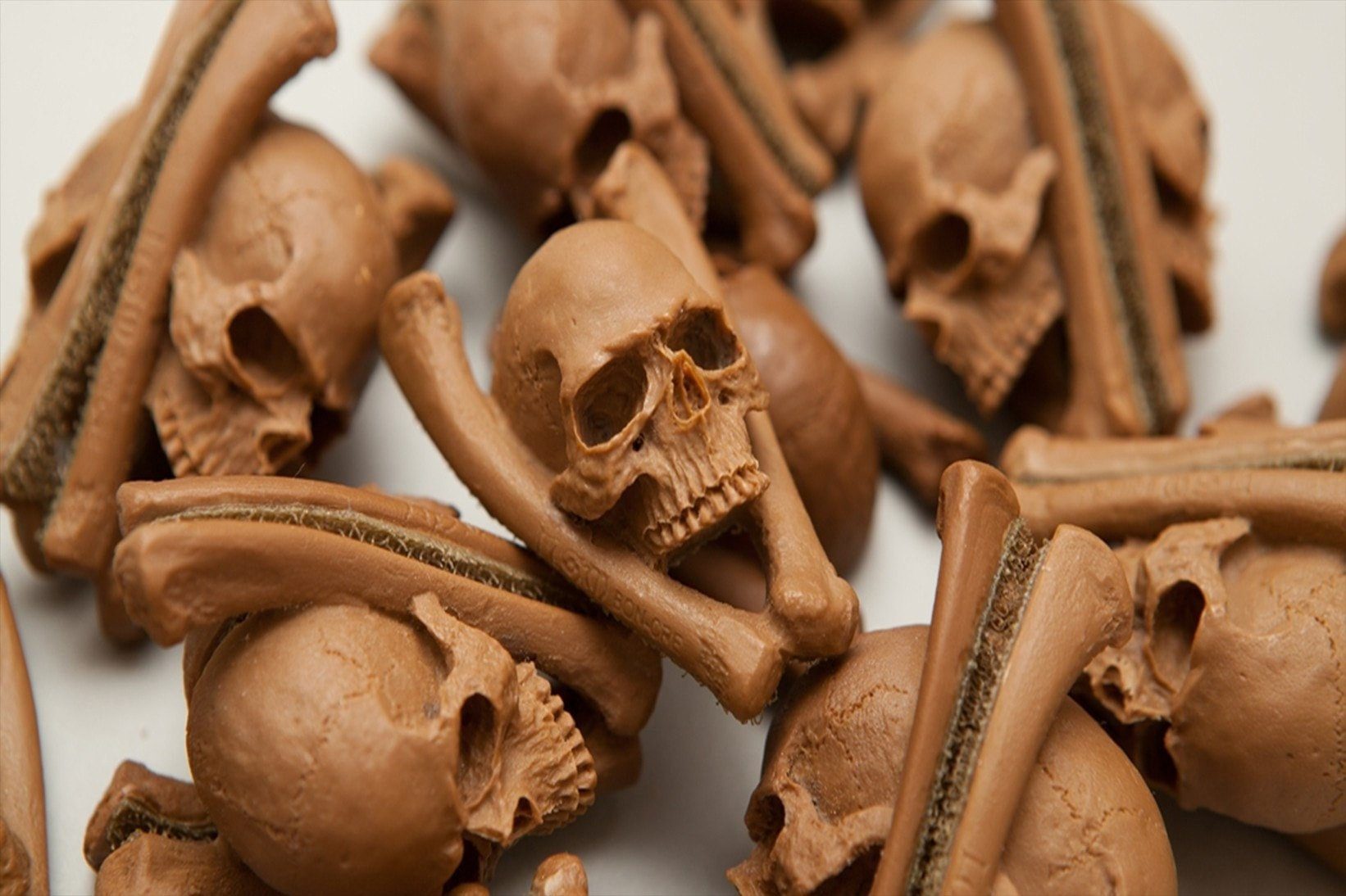 Bone Skull 3D Resin Morale Patch Morale Patch® Armory 