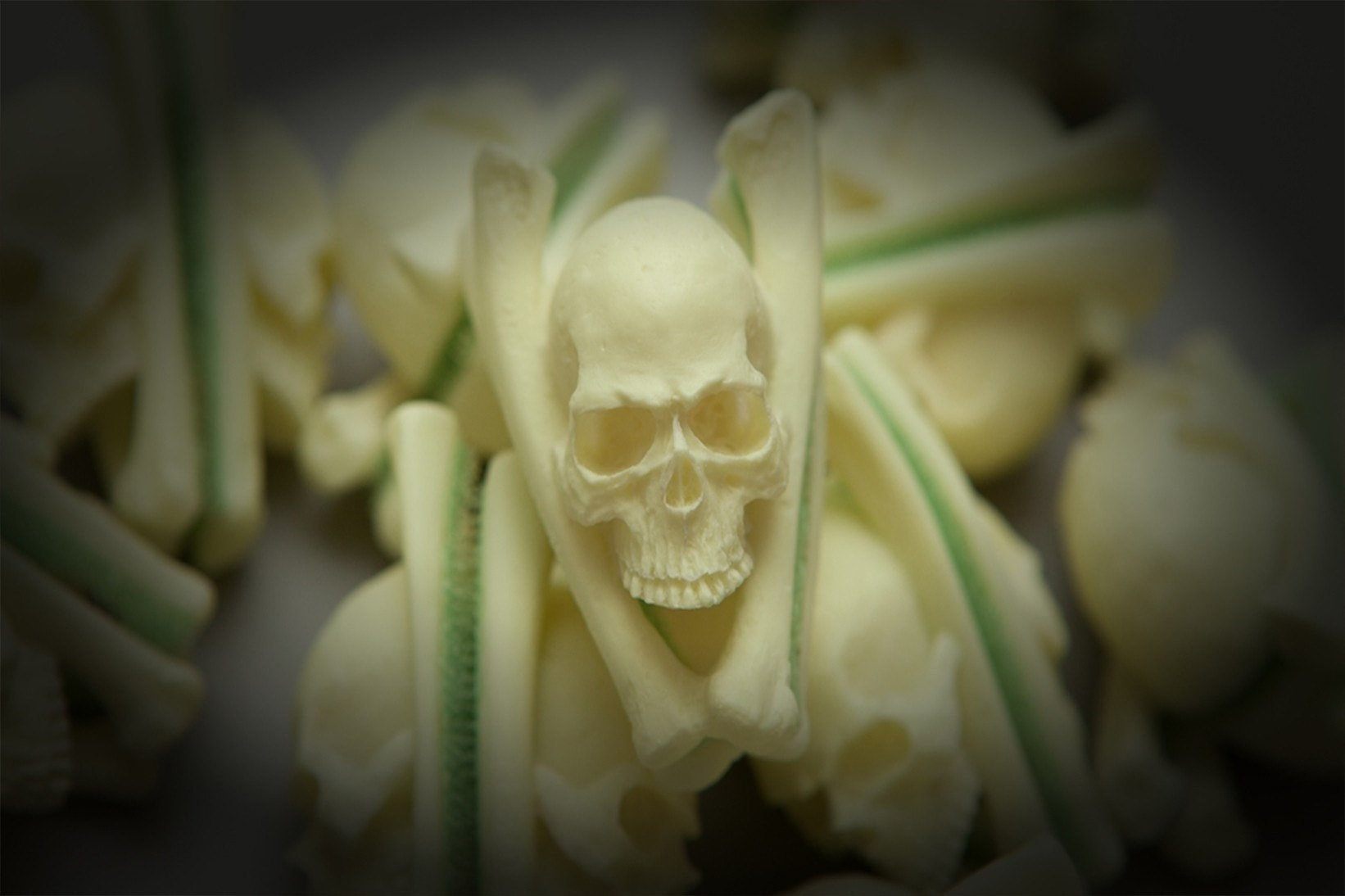 Bone Skull 3D Resin Morale Patch Morale Patch® Armory 