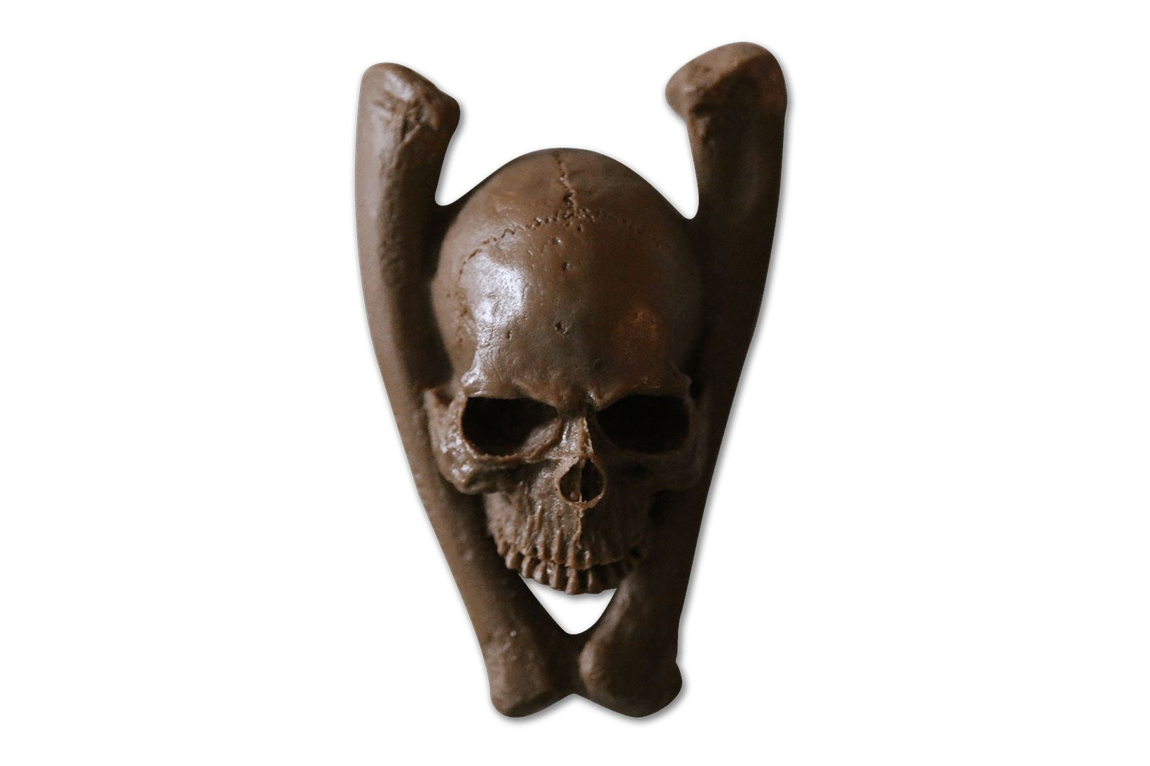Bone Skull 3D Resin Morale Patch Morale Patch® Armory Coyote Tan 