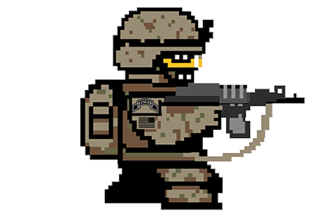 8bit Ranger Sticker/Decal Morale Patch® Armory 