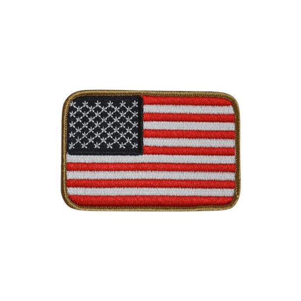 American Flag Embroidered Patch Morale Patch® Armory Red White &Blue 