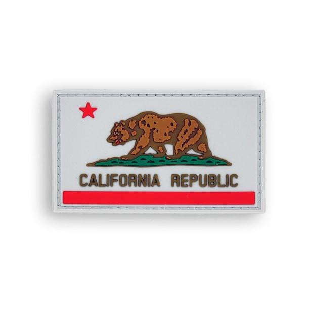 California State Flag PVC Patch Morale Patch® Armory Full Color 