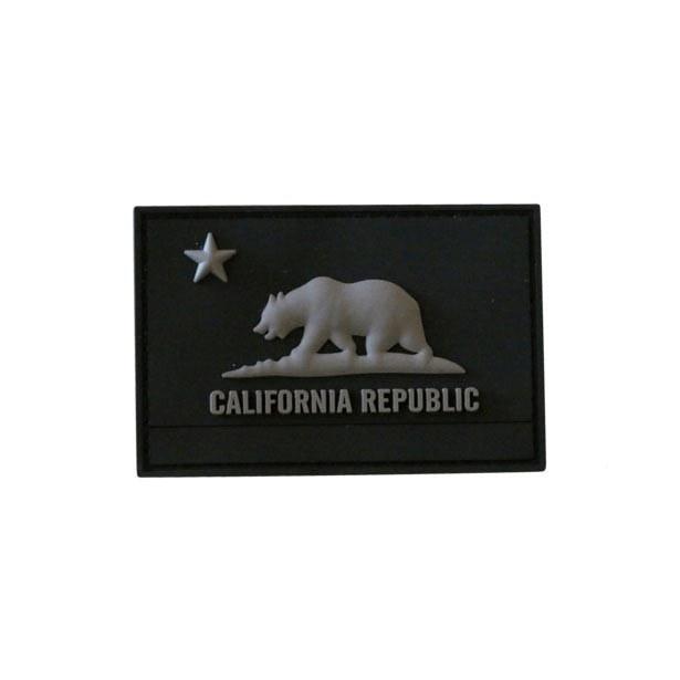 California State Flag 'Murdered' PVC Patch Morale Patch® Armory 