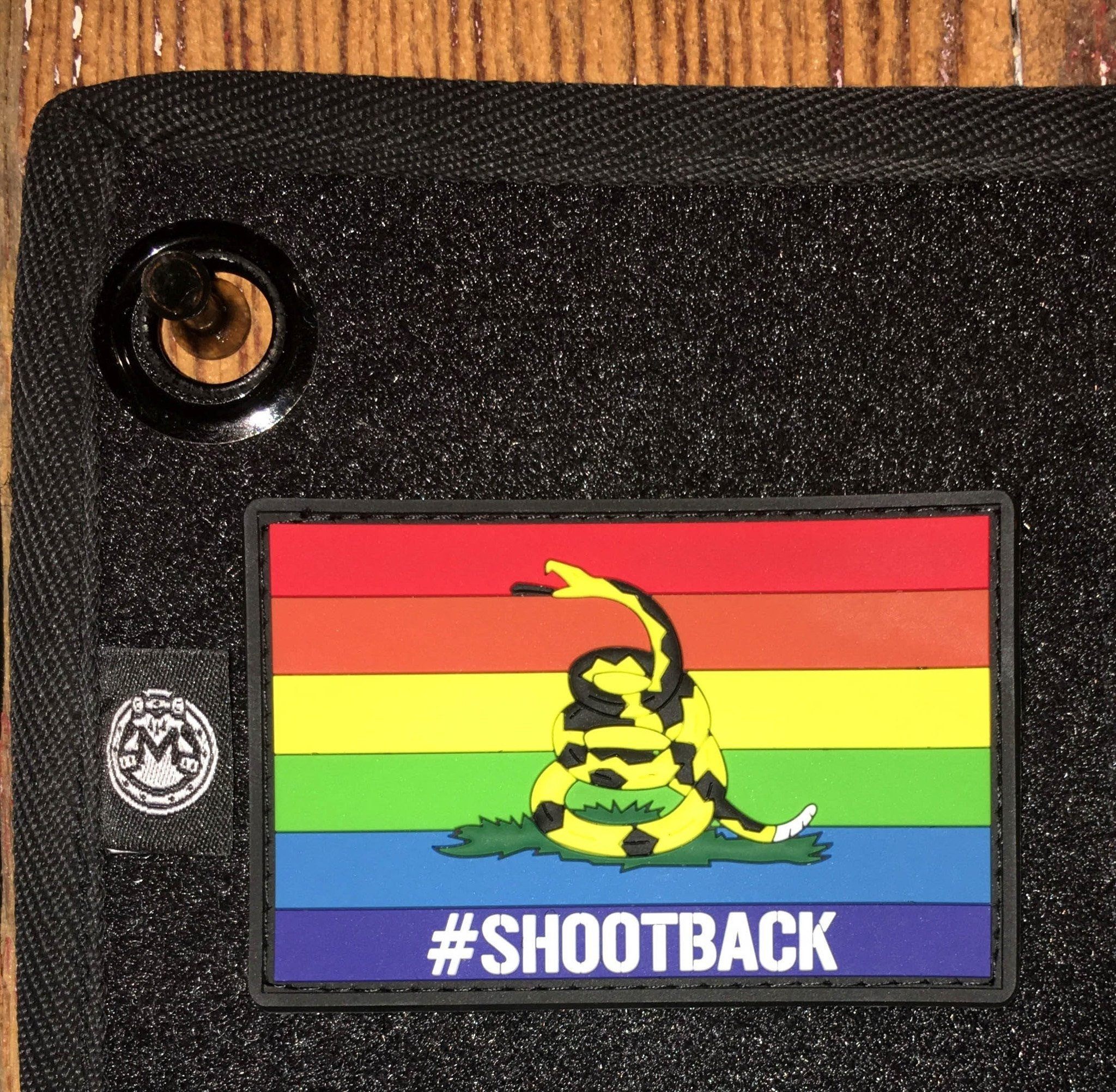 #Shootback PVC Patch Morale Patch® Armory 