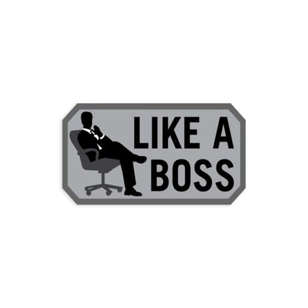Like A Boss Decal Sticker/Decal Morale Patch® Armory 