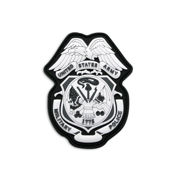 US Army Military Police Badge PVC Patch Morale Patch® Armory 