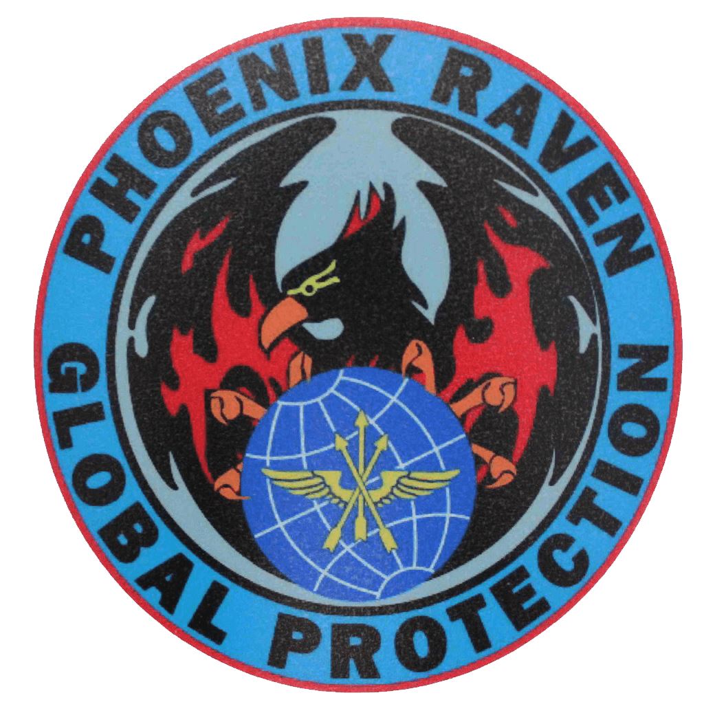 Phoenix Raven Decal Sticker/Decal Morale Patch® Armory 
