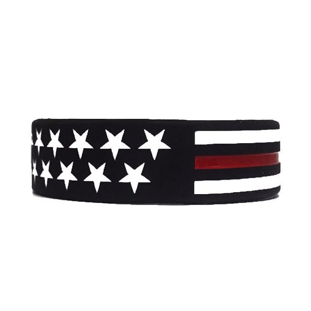 Thin RED Line American Flag Bracelet Bracelet Morale Patch® Armory 1 Thin Red Line 