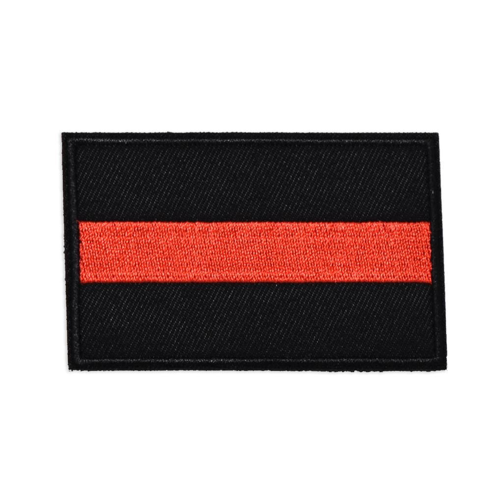 Thin Red Line Embroidered Patch Morale Patch® Armory 