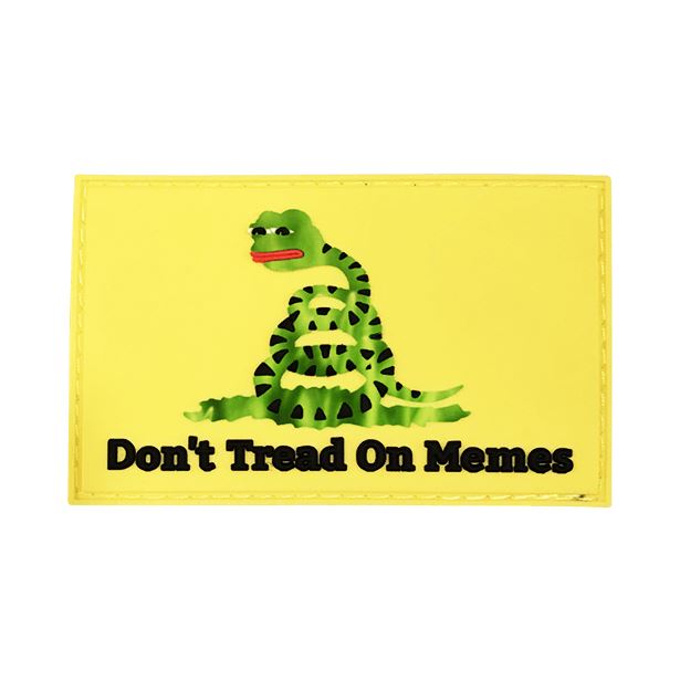 Don't Tread On Memes PVC Patch Morale Patch® Armory 