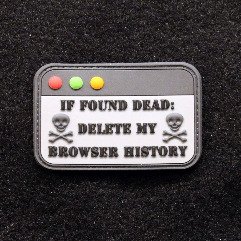 If Found Dead PVC Patch Morale Patch® Armory 