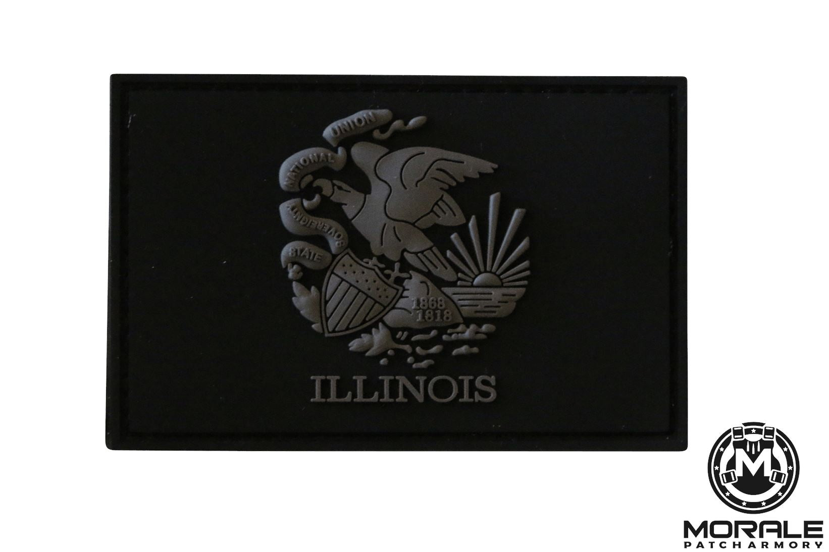 Illinois State Flag PVC Patch Morale Patch® Armory 
