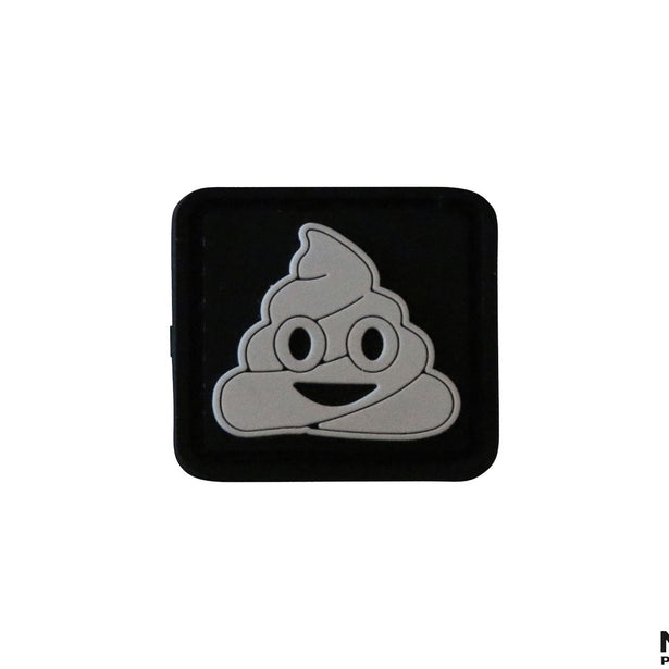 Poop Emoji PVC Patch Morale Patch® Armory 