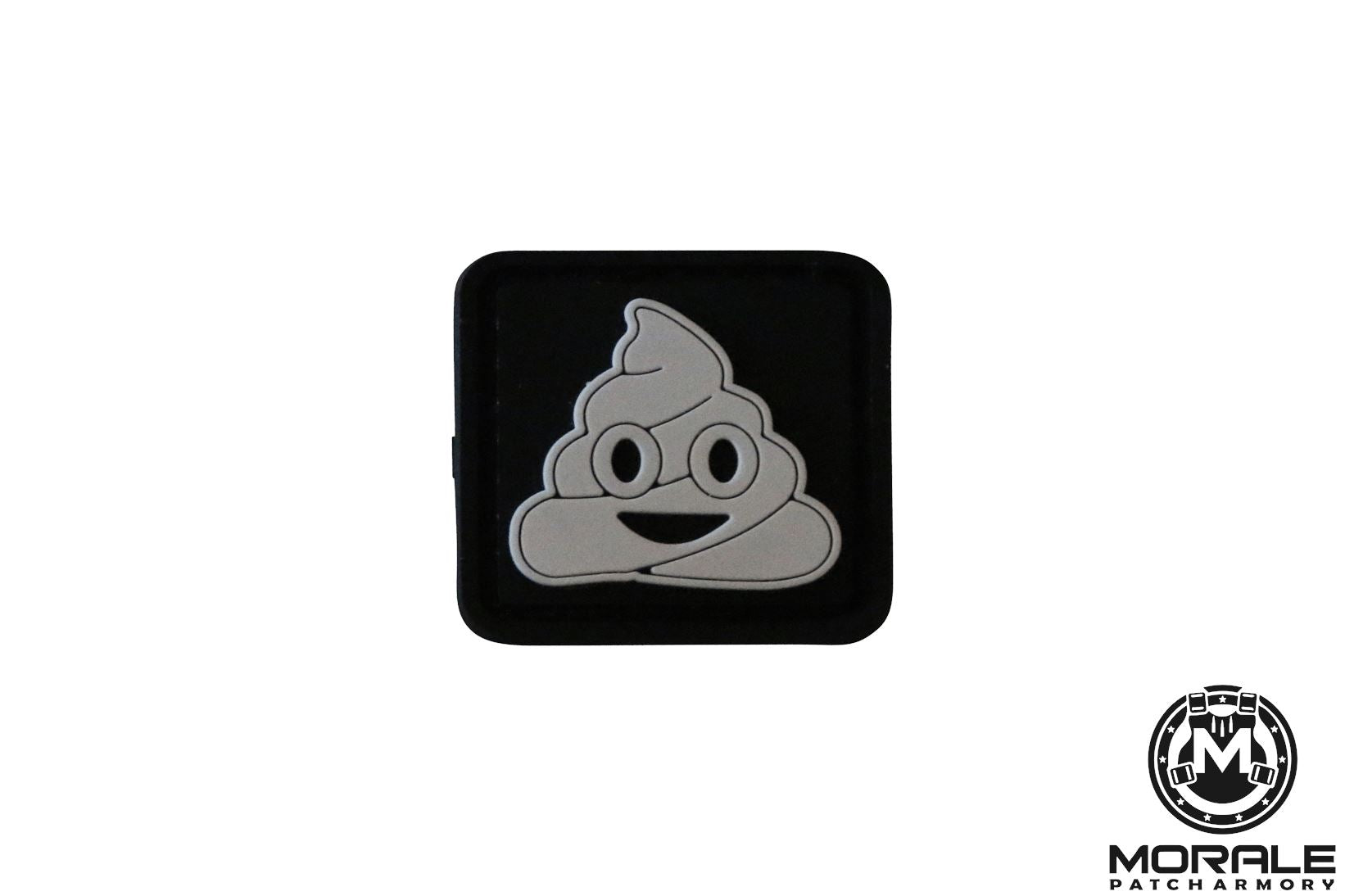 Poop Emoji PVC Patch Morale Patch® Armory 