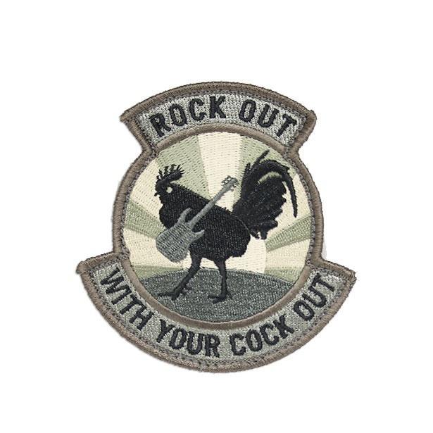 Rock Out With Your Embroidered Patch Morale Patch® Armory ACU 