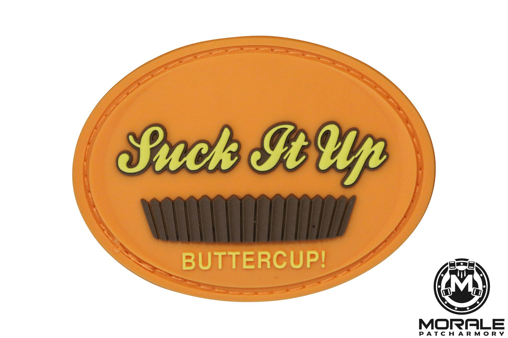 Suck It Up Buttercup PVC Patch Morale Patch® Armory 